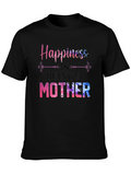 Happiness is Being a Mother Graphic Tee