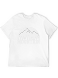 Mountain Graphic Black T-Shirt