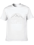 Mountain Graphic Black T-Shirt