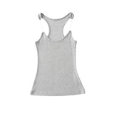Magical invisible shoulder strap vest women's low cut slim fit bottom camisole top