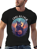 Cool As Folk Dog Graphic Tee