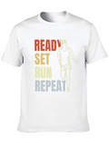 Ready Set Run T-Shirt - Sporty Graphic Tee