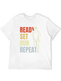 Ready Set Run T-Shirt - Sporty Graphic Tee