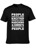 Marching Band Cornet Player T-Shirt
