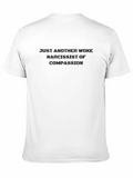 Woke Narcissist of Compassion Black T-Shirt