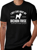 Bichon Frise Dog Lover T-Shirt
