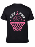Sink Pink Breast Cancer Awareness T-Shirt