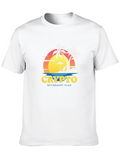 Crypto Retirement Plan T-Shirt - Beach Design