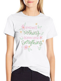 Expect Nothing Appreciate Everything Graphic Tee