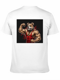 Bulldog Muscle Black T-Shirt