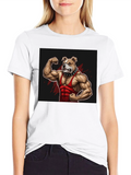 Bulldog Muscle Black T-Shirt