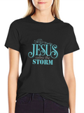 Jesus Calms the Storm Graphic T-Shirt