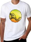 Elephant Graphic Tee - Cool Animal Shirt