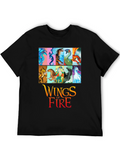 Wings of Fire Graphic Print T-Shirt
