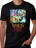 Wings of Fire Graphic Print T-Shirt
