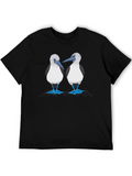 Blue Footed Booby Bird Graphic Tee