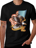 Eagle Spirit USA Graphic Print T-Shirt
