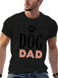 Dog Dad Black T-Shirt