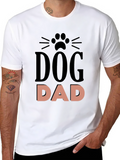 Dog Dad Black T-Shirt