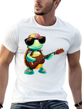 Turtle Hawaiian Guitar T-Shirt