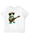 Turtle Hawaiian Guitar T-Shirt