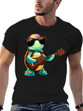 Turtle Hawaiian Guitar T-Shirt