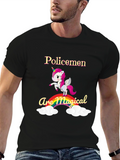 Policemen Are Magical Graphic T-Shirt