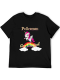 Policemen Are Magical Graphic T-Shirt