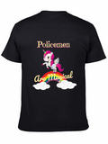 Policemen Are Magical Graphic T-Shirt