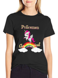 Policemen Are Magical Graphic T-Shirt