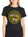Nebraska State Seal Graphic T-Shirt