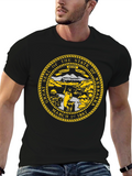 Nebraska State Seal Graphic T-Shirt