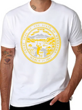 Nebraska State Seal Graphic T-Shirt