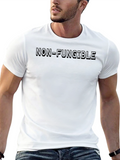 Non-Fungible Black Graphic Tee