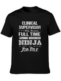 Clinical Supervisor Ninja T-Shirt