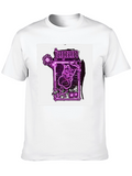 Japan Neon Maneki Neko Graphic T-Shirt
