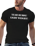 Yeah Buddy Lightweight Black Graphic Tee
