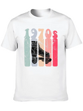 70s Roller Skates Disco Derby Retro Classic Cotton Tee – Unisex Comfort For Any Season