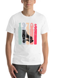 70s Roller Skates Disco Derby Retro Classic Cotton Tee – Unisex Comfort For Any Season