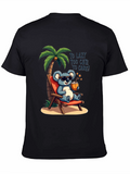 Lazy Koala Beach T-Shirt - Too Cute to Care!