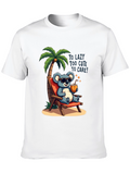 Lazy Koala Beach T-Shirt - Too Cute to Care!