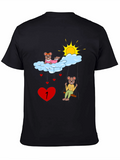Cute Cartoon Graphic T-Shirt