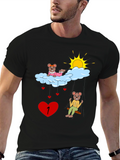 Cute Cartoon Graphic T-Shirt