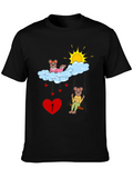 Cute Cartoon Graphic T-Shirt