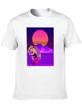 Retro Wave Rollerblade T-Shirt