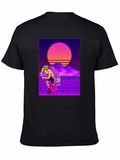 Retro Wave Rollerblade T-Shirt