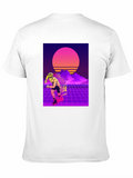Retro Wave Rollerblade T-Shirt