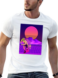 Retro Wave Rollerblade T-Shirt