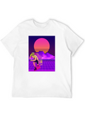 Retro Wave Rollerblade T-Shirt