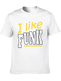 I Like Funk Black Graphic Tee